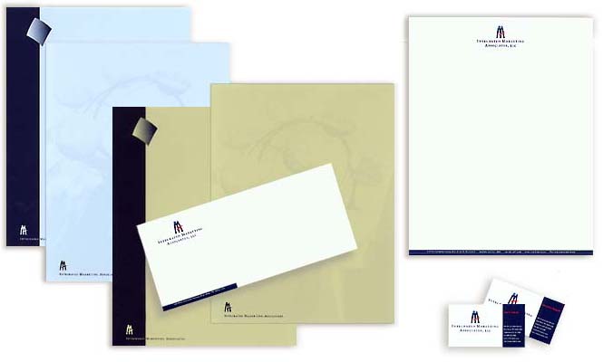 Business stationery samples